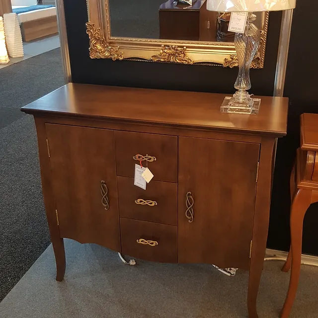 Wooden console table